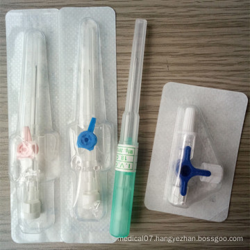 High Quality Sterile Medical Disposable Safety Type IV Cannula